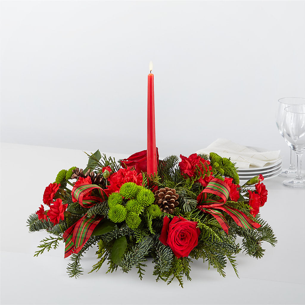 By the Candlelight Centerpiece – CASSIDY'S FLOWERS, Newmarket ON
