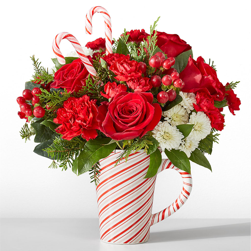 Peppermint Swirl Mug – CASSIDY'S FLOWERS, Newmarket ON