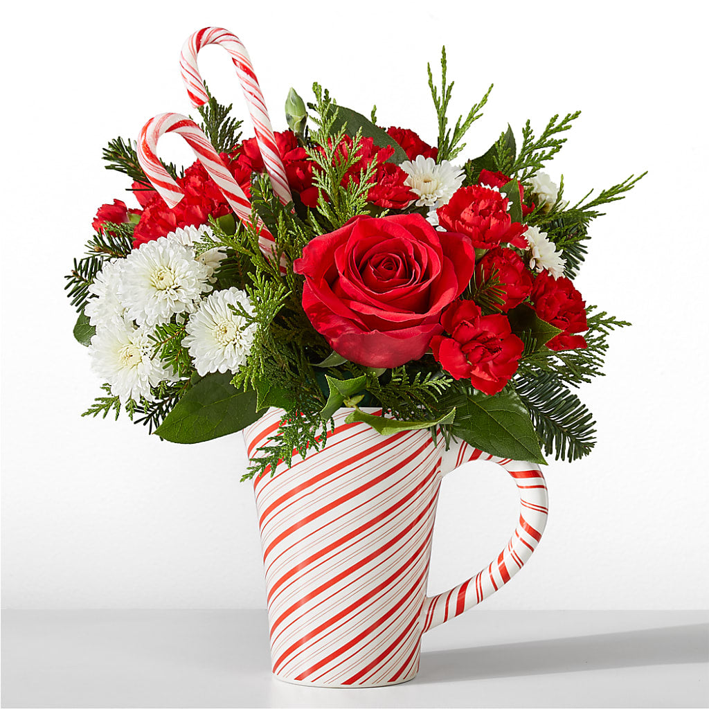 Peppermint Swirl Mug – CASSIDY'S FLOWERS, Newmarket ON