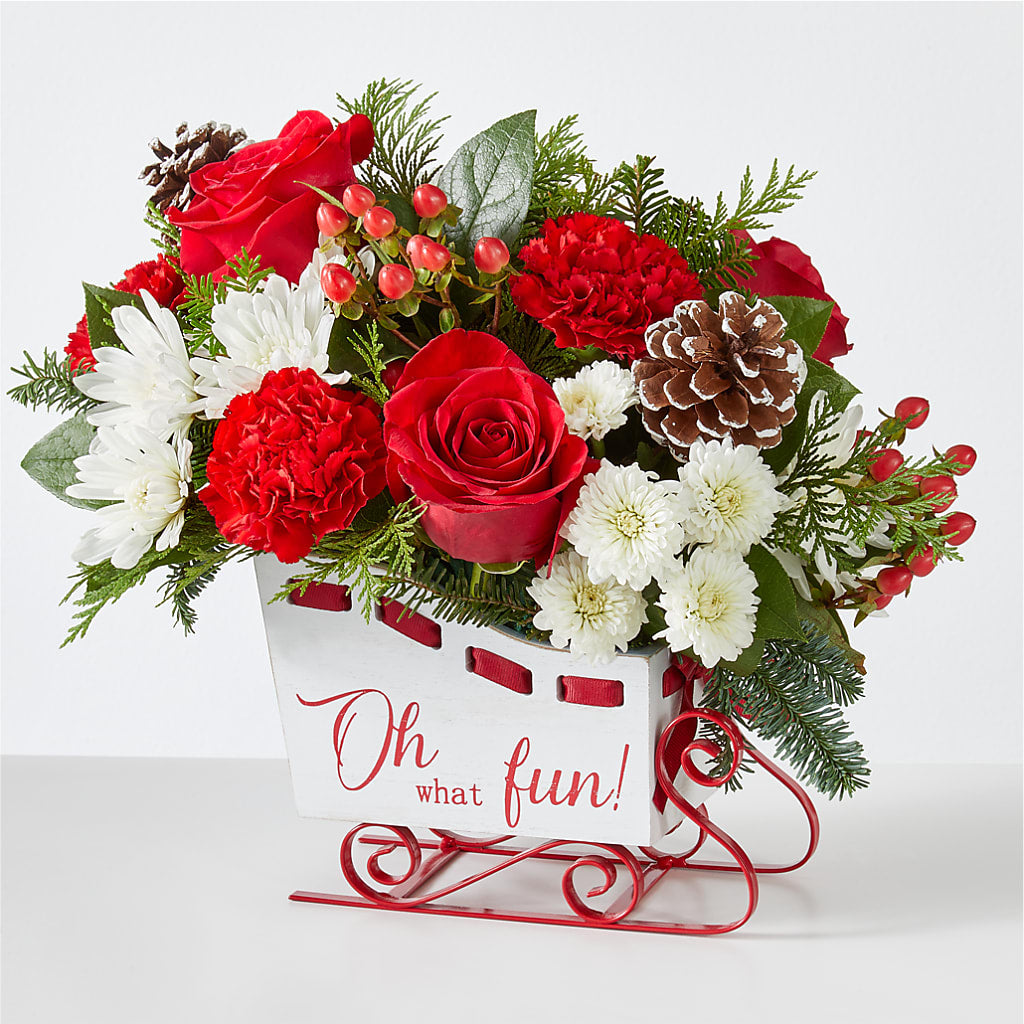Sleigh Bells Bouquet – CASSIDY'S FLOWERS, Newmarket ON