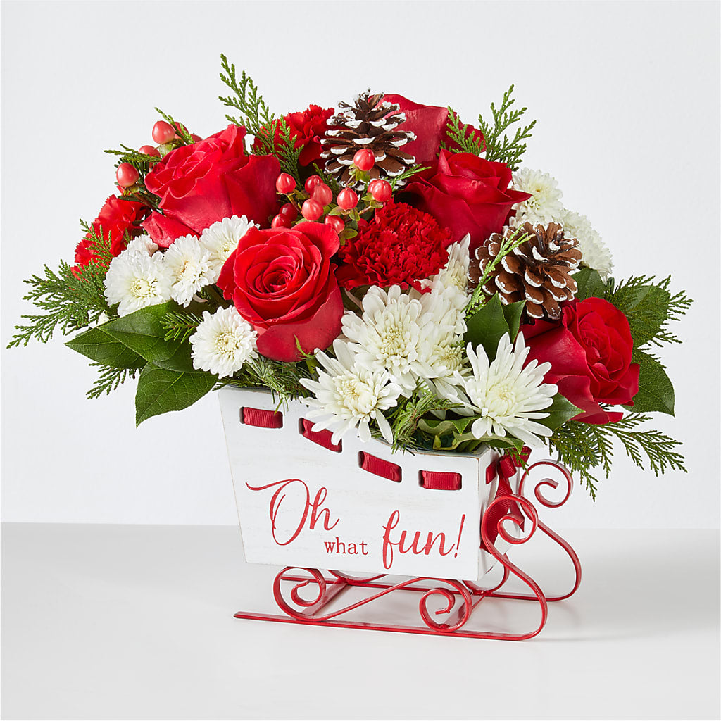 Sleigh Bells Bouquet – CASSIDY'S FLOWERS, Newmarket ON