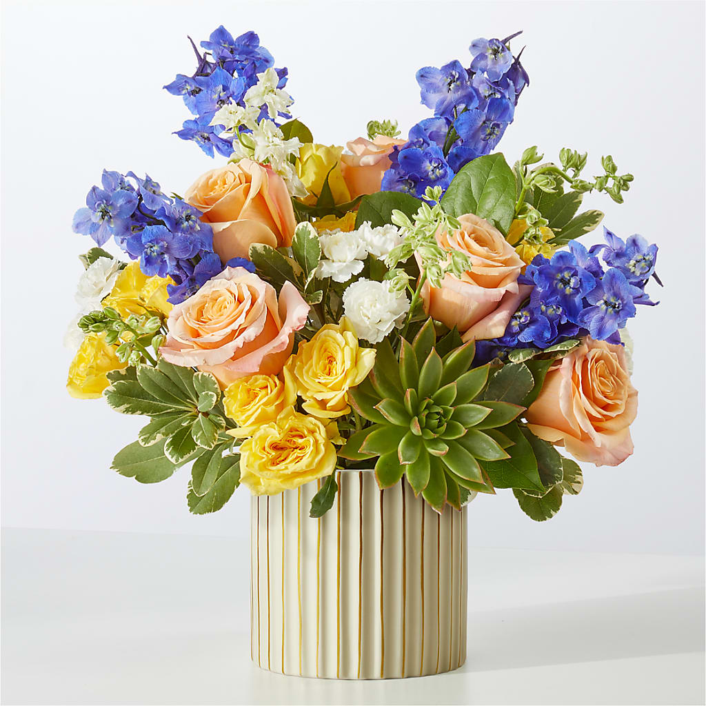 Cobalt Reverie Bouquet – CASSIDY'S FLOWERS, Newmarket ON