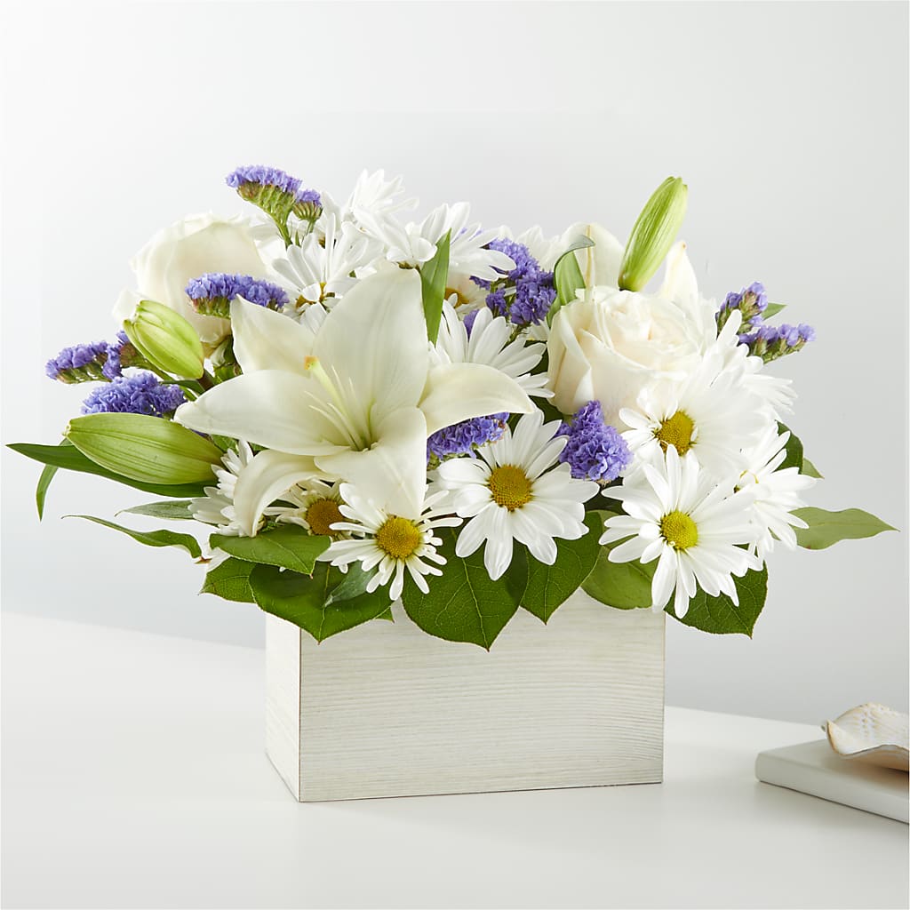 Beyond Blue Box Bouquet – CASSIDY'S FLOWERS, Newmarket ON