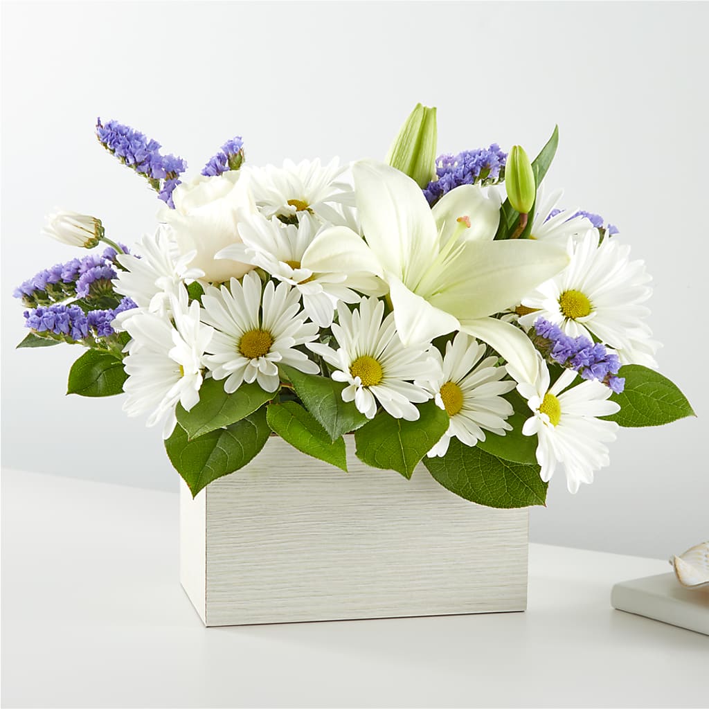 Beyond Blue Box Bouquet – CASSIDY'S FLOWERS, Newmarket ON