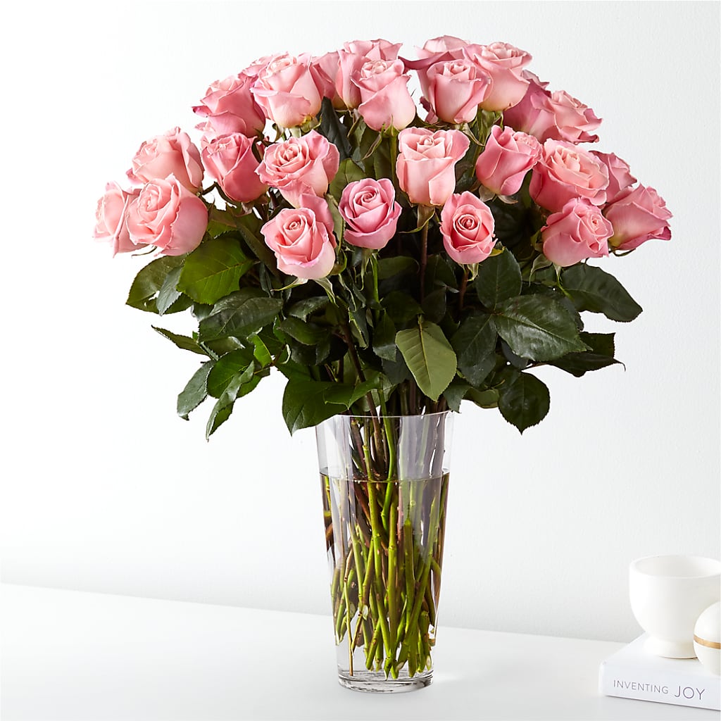 Long Stem Pink Rose Bouquet – CASSIDY'S FLOWERS, Newmarket ON