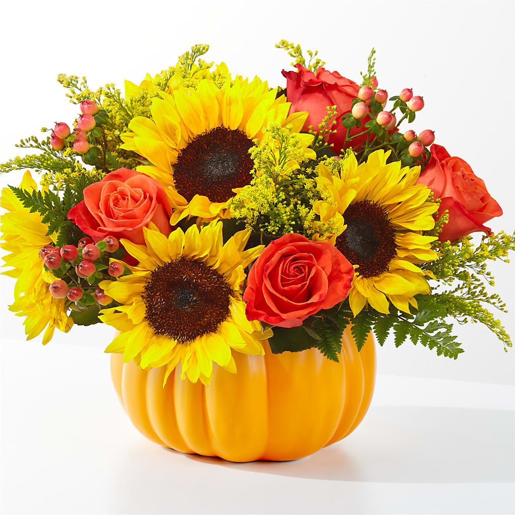 Pick of the Patch Pumpkin Bouquet – CASSIDY'S FLOWERS, Newmarket ON