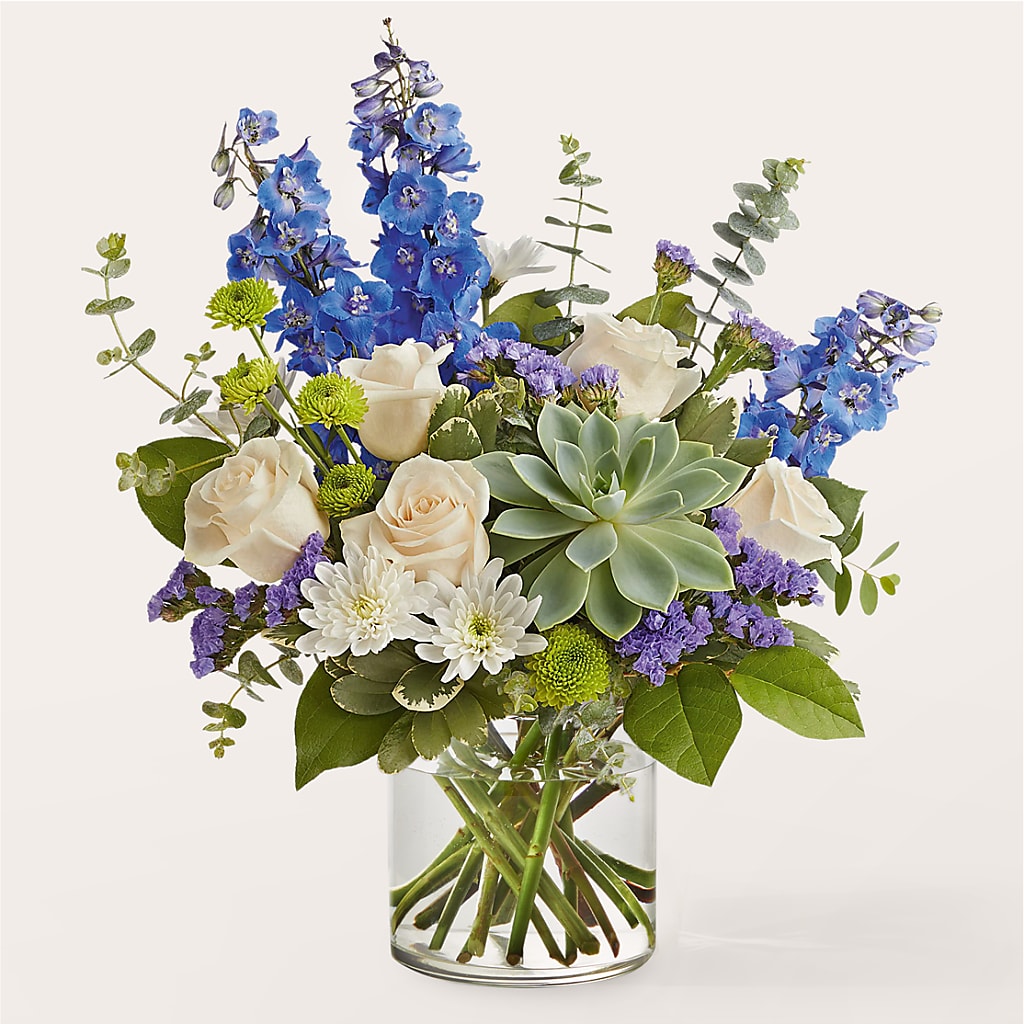 Cerulean Waves Bouquet – CASSIDY'S FLOWERS, Newmarket ON