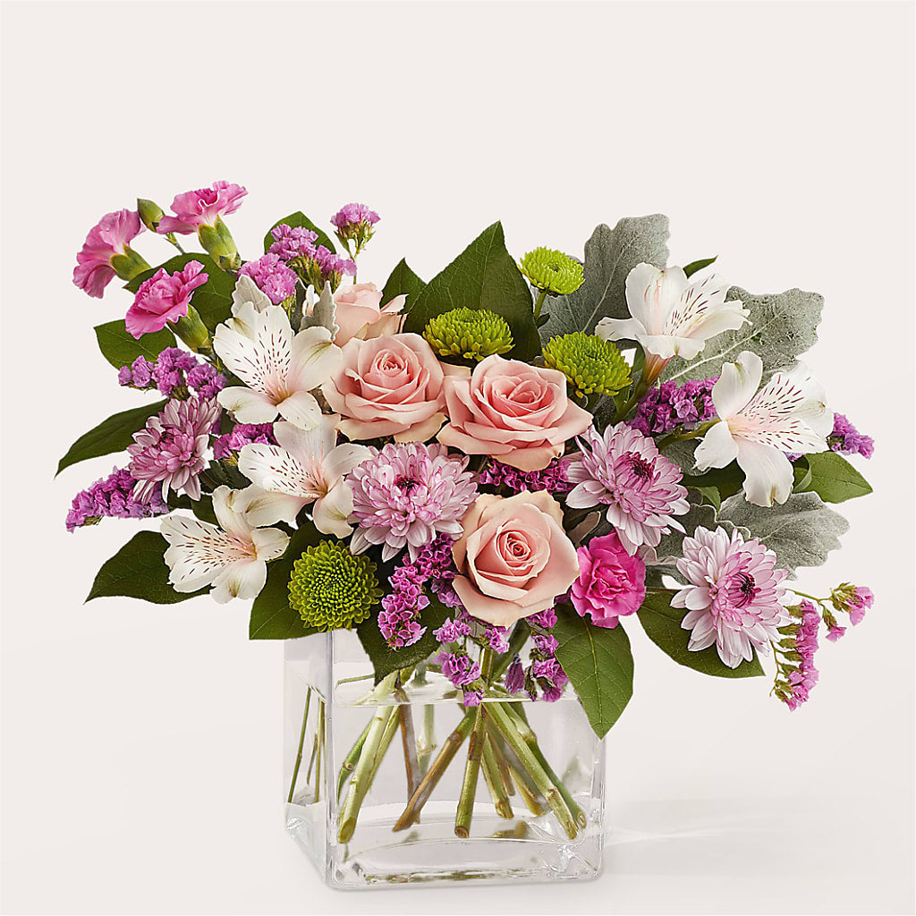 Pink Suede Bouquet – CASSIDY'S FLOWERS, Newmarket ON