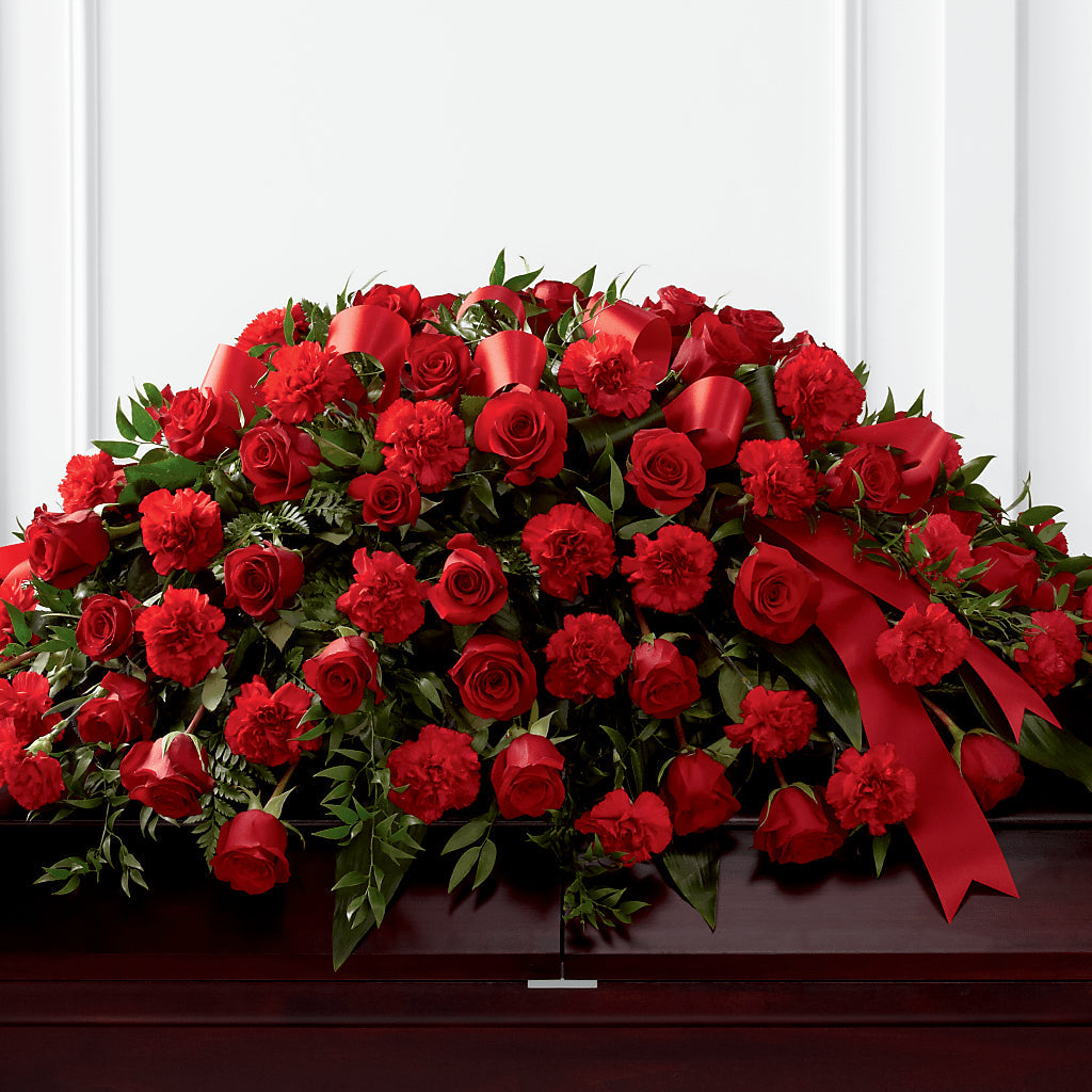 Tribute of Life Casket Spray – CASSIDY'S FLOWERS, Newmarket ON