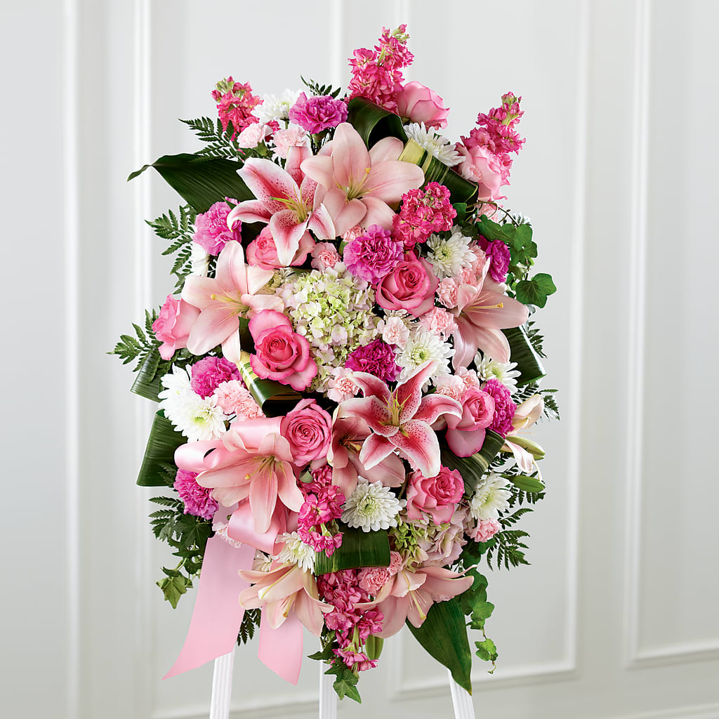 Comforting Standing Spray – CASSIDY'S FLOWERS, Newmarket ON