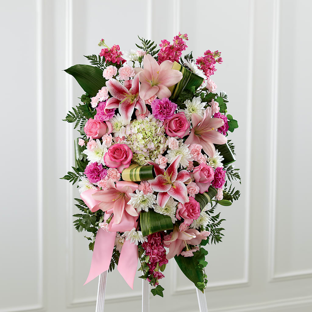 Comforting Standing Spray – CASSIDY'S FLOWERS, Newmarket ON