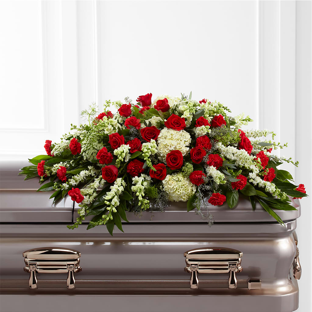 Sincerity Casket Spray – CASSIDY'S FLOWERS, Newmarket ON