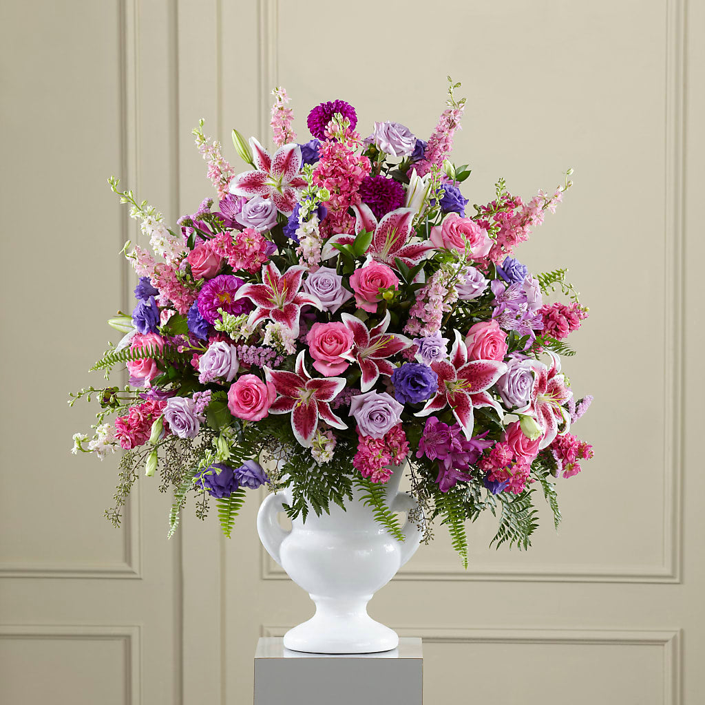 Peaceful Tribute Arrangement – CASSIDY'S FLOWERS, Newmarket ON