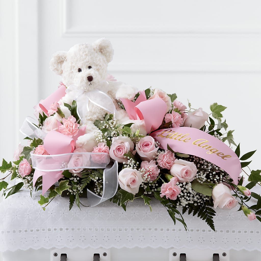 Touch of Sympathy Casket Spray – CASSIDY'S FLOWERS, Newmarket ON