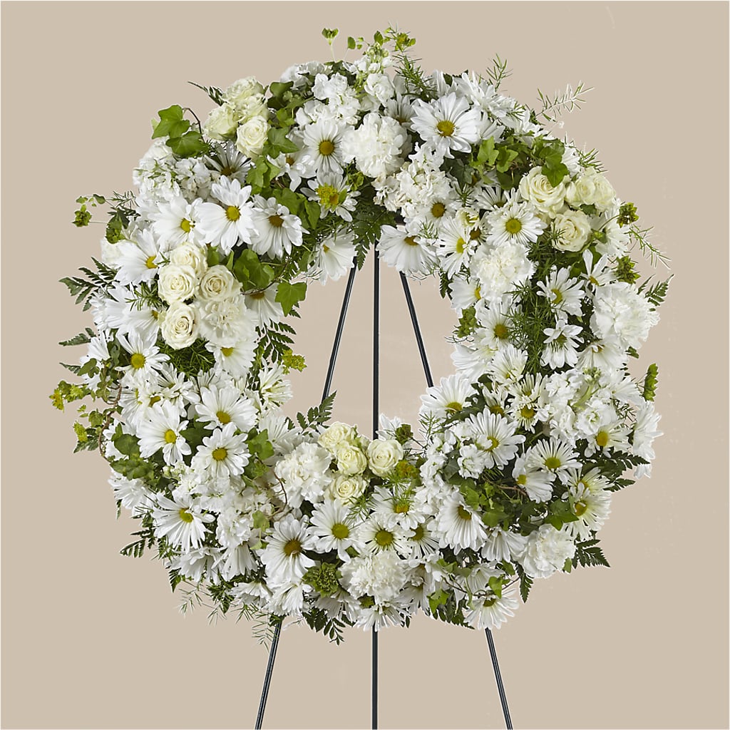 Faithful Wishes Wreath – CASSIDY'S FLOWERS, Newmarket ON