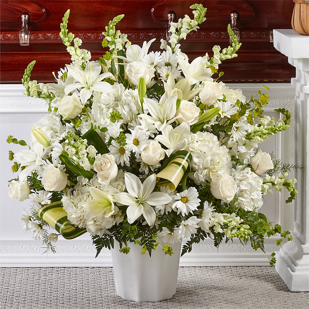 Thoughts of Tranquility Floor Basket – CASSIDY'S FLOWERS, Newmarket ON