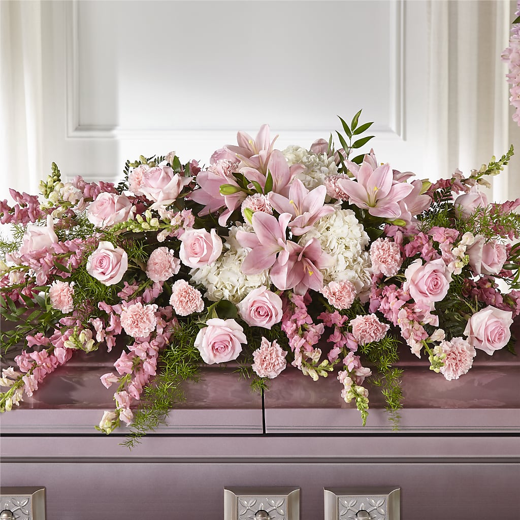 Life & Remembrance Casket Spray – CASSIDY'S FLOWERS, Newmarket ON