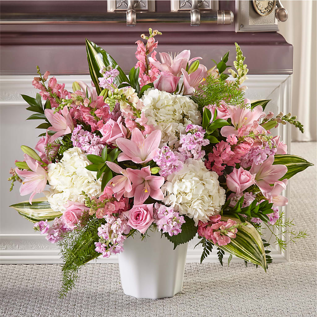 Simply Serene Floor Basket – CASSIDY'S FLOWERS, Newmarket ON
