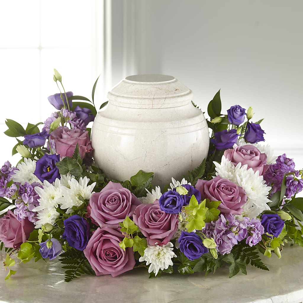 Blooming Sympathy Cremation Adornment – CASSIDY'S FLOWERS, Newmarket ON