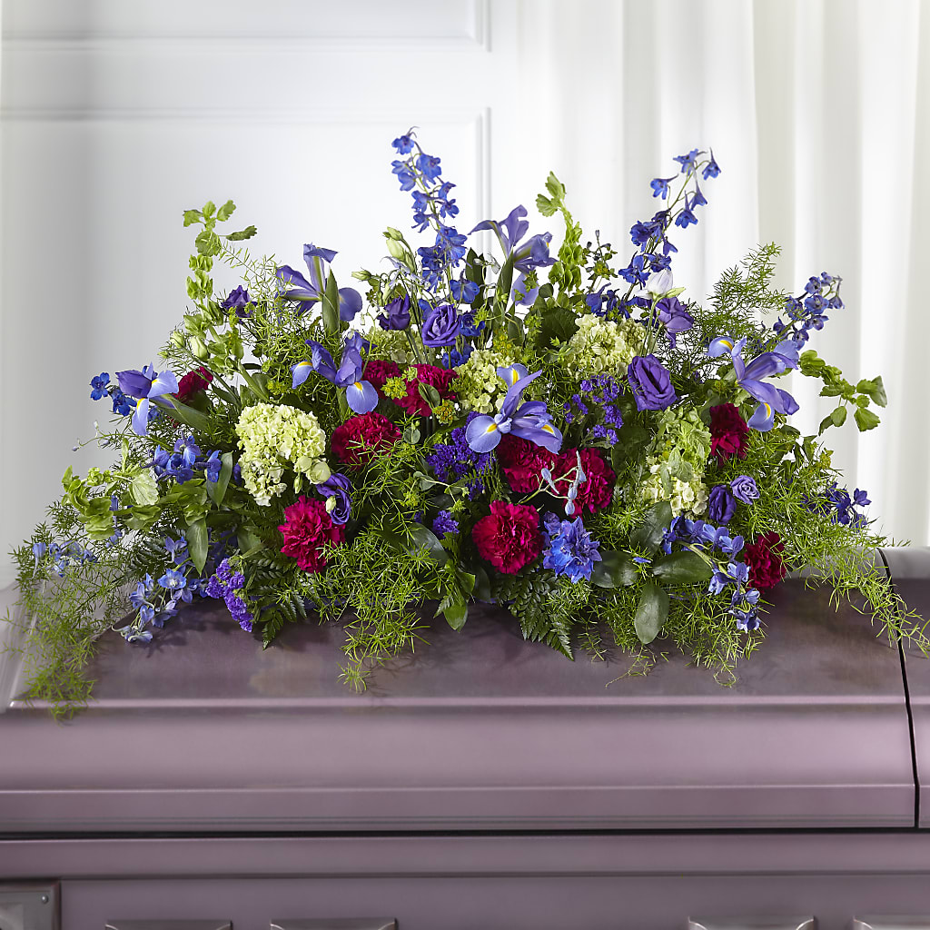 Always Treasured Casket Spray – CASSIDY'S FLOWERS, Newmarket ON