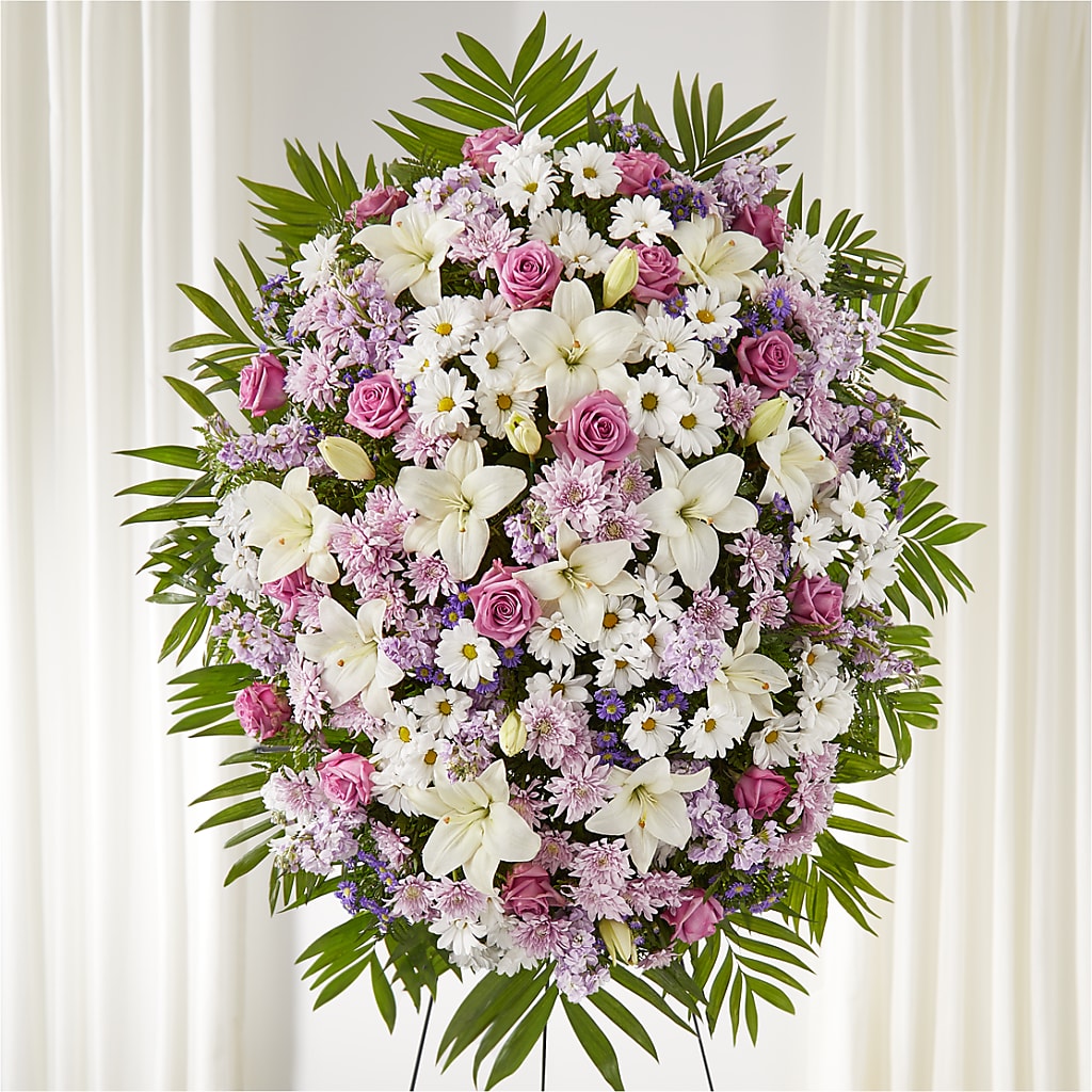 Surrounded by Love Standing Spray – CASSIDY'S FLOWERS, Newmarket ON