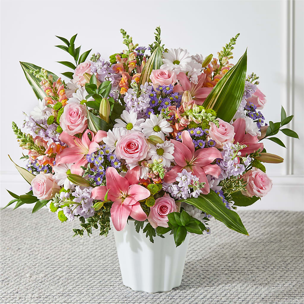 Abundant Compassion Floor Basket – CASSIDY'S FLOWERS, Newmarket ON