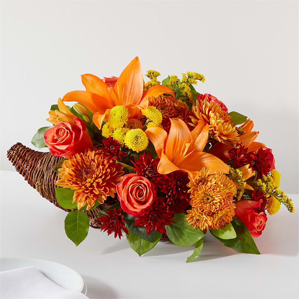 Bouquet of Blessings Cornucopia – CASSIDY'S FLOWERS, Newmarket ON