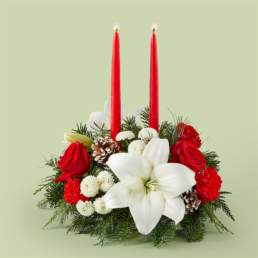 Seasonal Festivities Centerpiece – CASSIDY'S FLOWERS, Newmarket ON