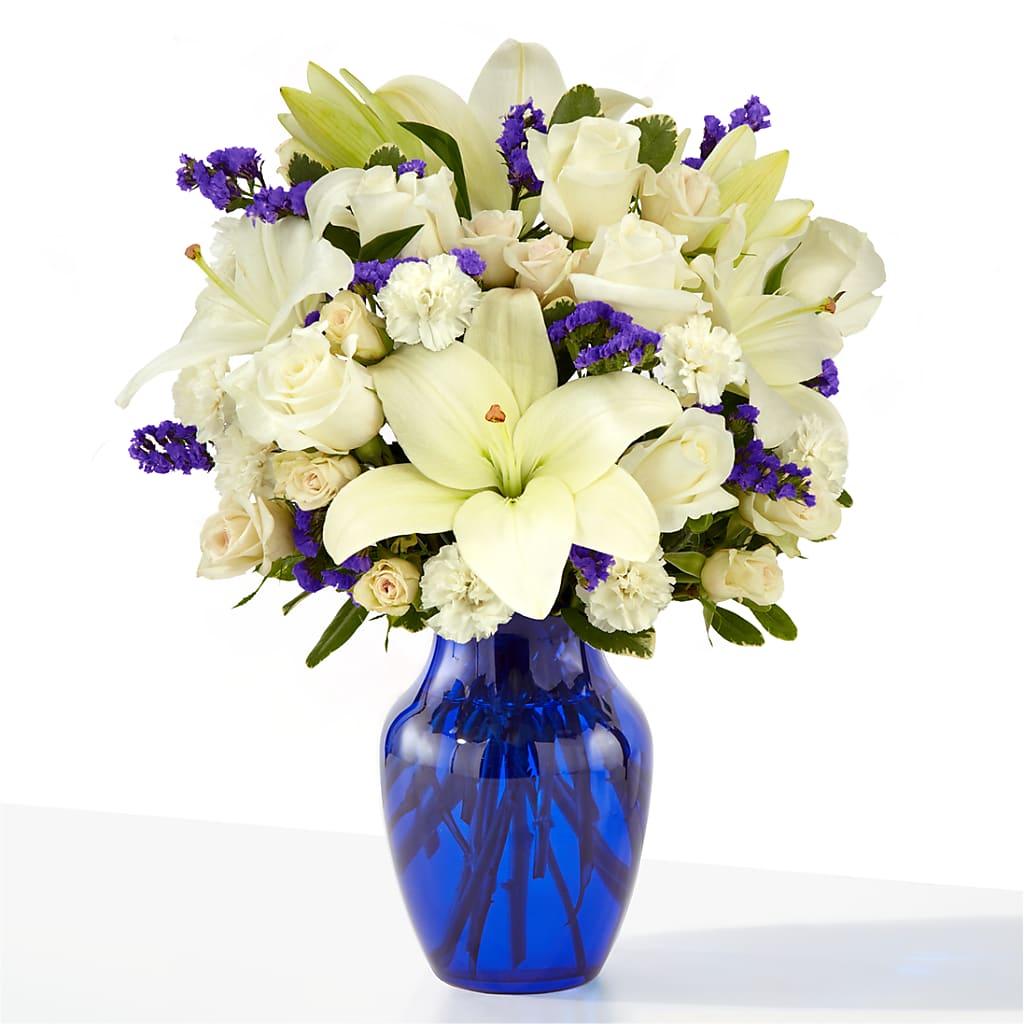 Sapphire Rush Bouquet – CASSIDY'S FLOWERS, Newmarket ON