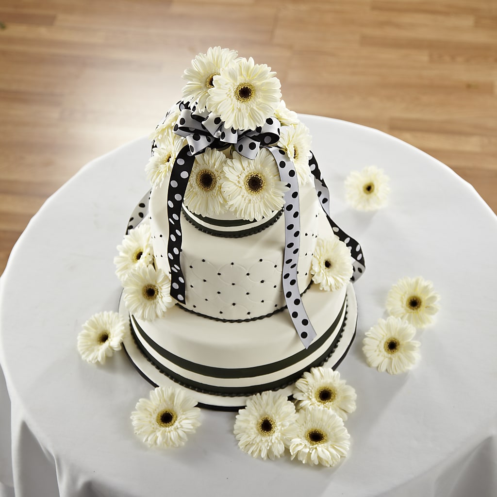 Simple Sophistication Cake Décor – CASSIDY'S FLOWERS, Newmarket ON