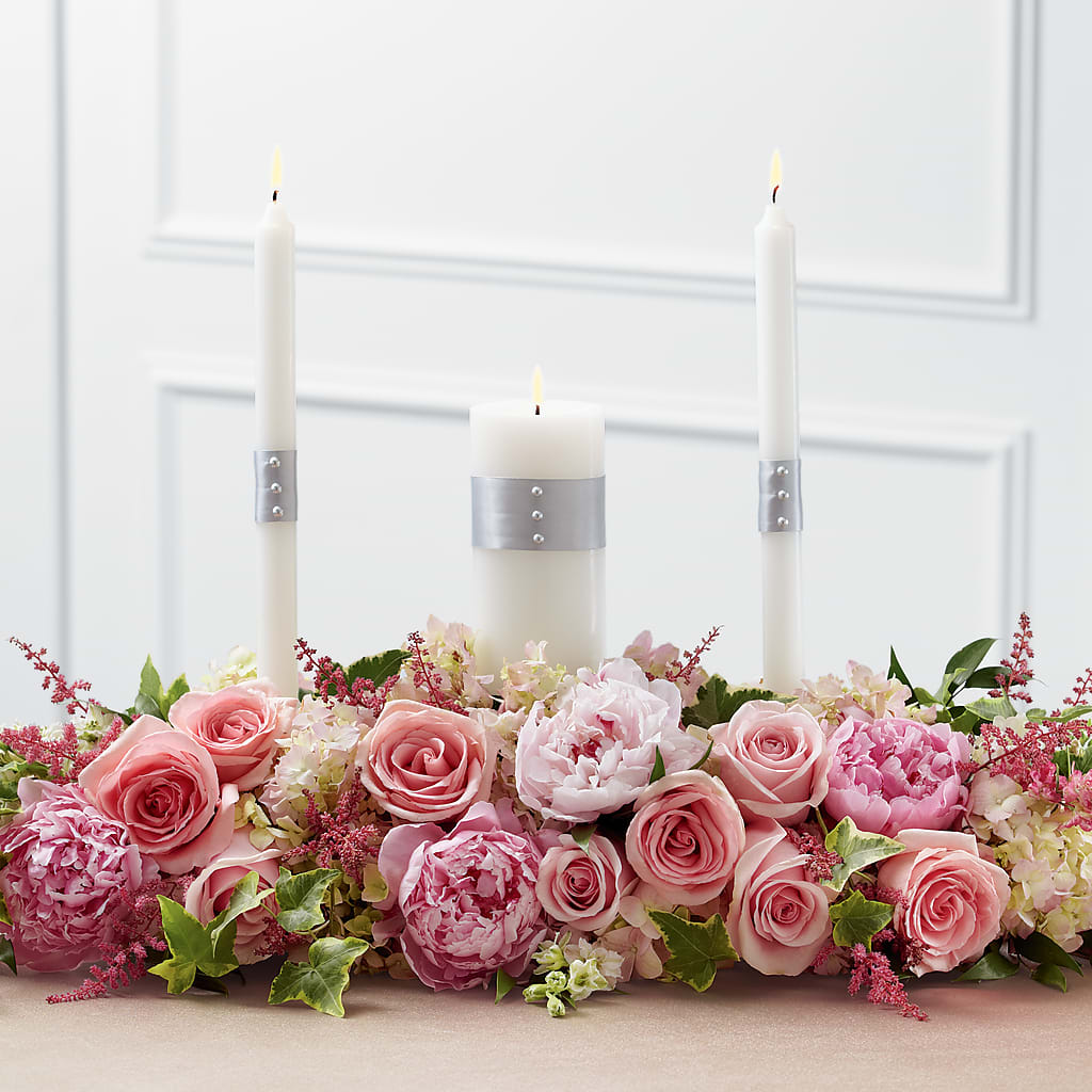Worldwide Romance Unity Candle Arrangement – CASSIDY'S FLOWERS, Newmarket ON