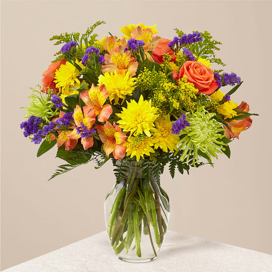 Marmalade Skies Bouquet – CASSIDY'S FLOWERS, Newmarket ON