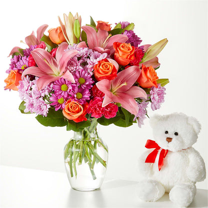 One and Only Bouquet and Bear Bundle – CASSIDY'S FLOWERS, Newmarket ON