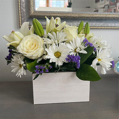 Beyond Blue Box Bouquet – CASSIDY'S FLOWERS, Newmarket ON