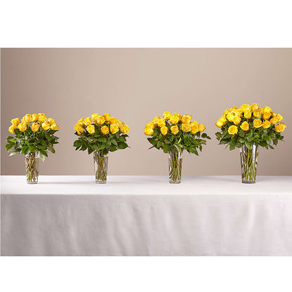 Long Stem Yellow Rose Bouquet – CASSIDY'S FLOWERS, Newmarket ON