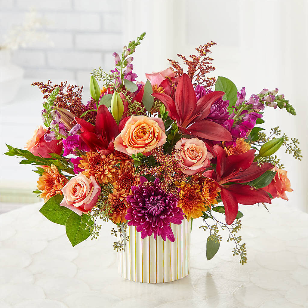 Burgundy Landscape Bouquet – CASSIDY'S FLOWERS, Newmarket ON