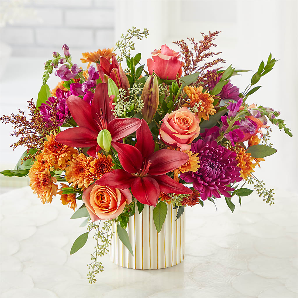 Burgundy Landscape Bouquet – CASSIDY'S FLOWERS, Newmarket ON