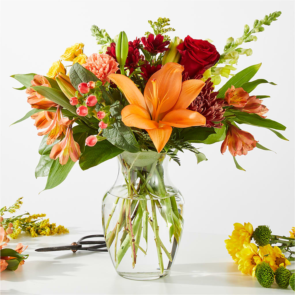 Délice d'automne – Une création originale de fleuriste