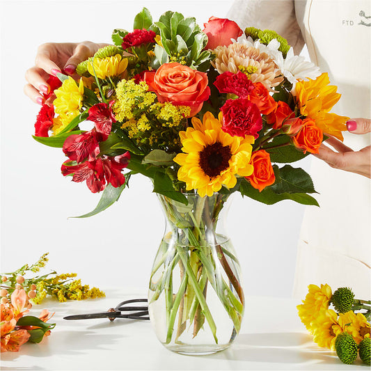 Délice d'automne – Une création originale de fleuriste