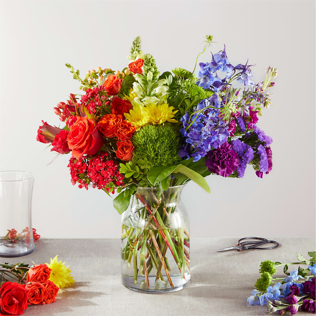 Spectres d'été - Une création originale de fleuriste
