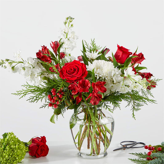 Merry Moment Bouquet – A Florist Original – CASSIDY'S FLOWERS, Newmarket ON