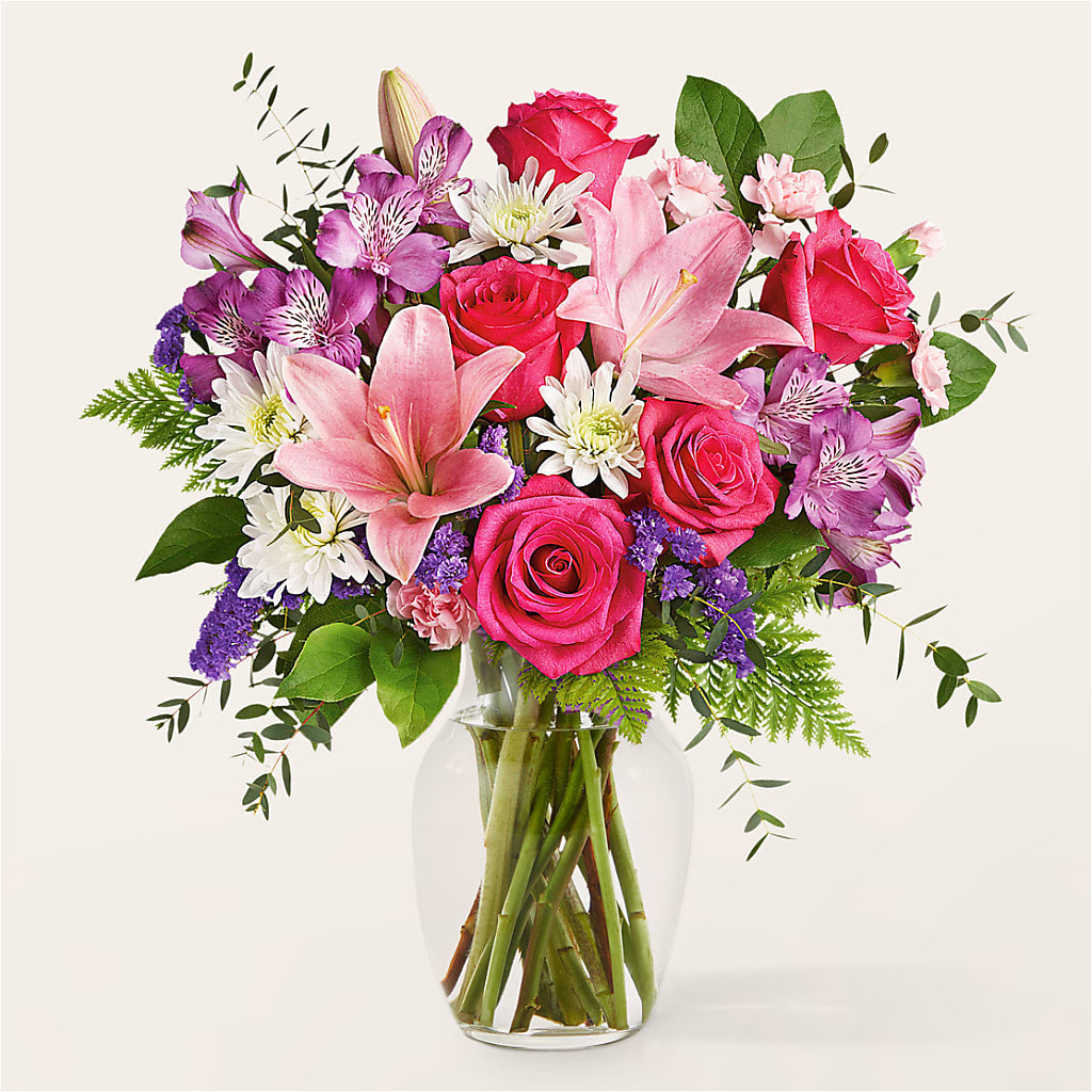 Bouquet de dentelle et de perles