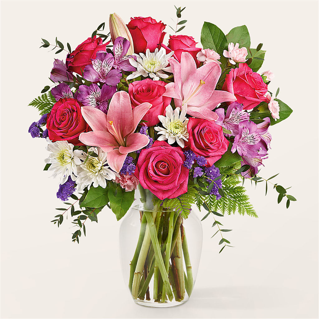 Bouquet de dentelle et de perles
