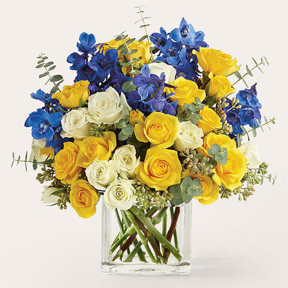Bouquet de citrines pétillantes