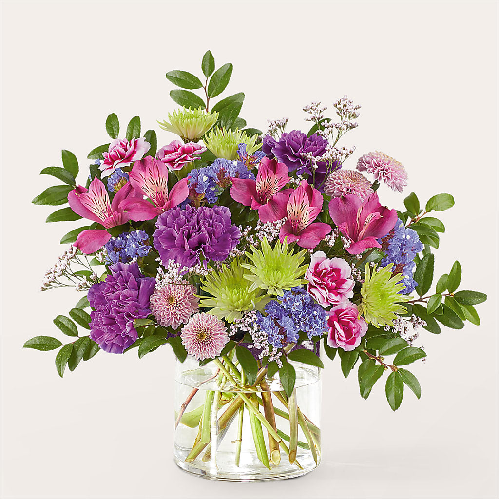 Glass Half Full Bouquet – CASSIDY'S FLOWERS, Newmarket ON