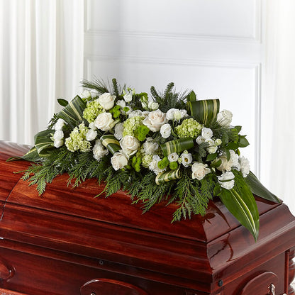 Hopeful Gesture Casket Spray – CASSIDY'S FLOWERS, Newmarket ON