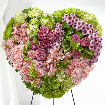 Heartwarming Standing Heart – CASSIDY'S FLOWERS, Newmarket ON
