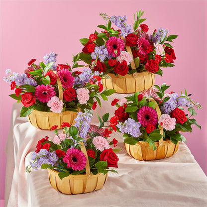 Pink Picnic Basket – CASSIDY'S FLOWERS, Newmarket ON