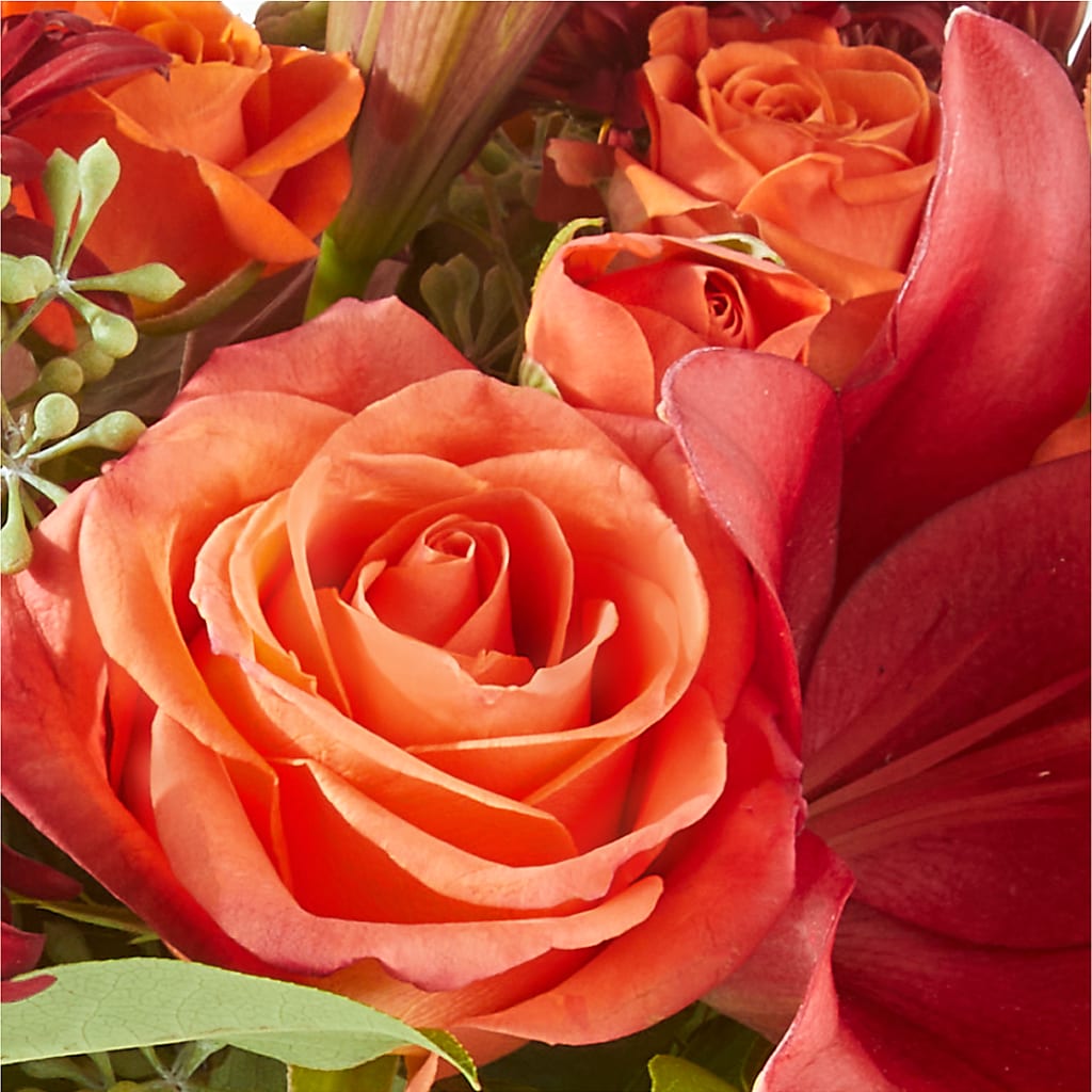 Crimson Leaves Bouquet – CASSIDY'S FLOWERS, Newmarket ON