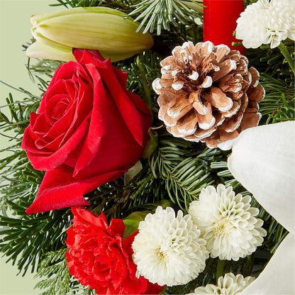 Seasonal Festivities Centerpiece – CASSIDY'S FLOWERS, Newmarket ON